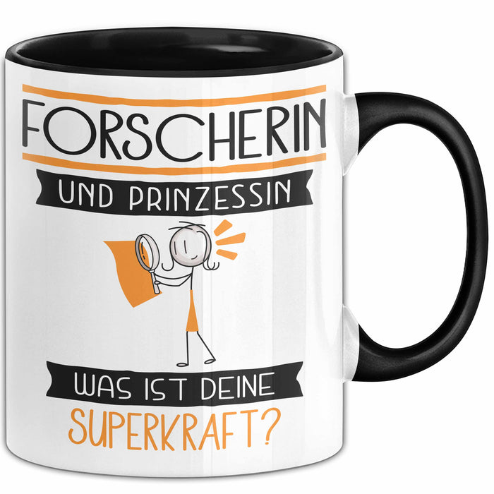 Forscherin Und Prinzessin Tasse Geschenk Für Eine Forscherin Geburtstag Was Ist Deine Superkraft Trendation