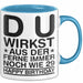 Geburtstagsfeier Sarkasmus Tasse Geschenk Lustige Geschenkidee Spruch Du Wirkst Aus Der Ferne Immer Noch Wie 29 Happy Birthday Blau Trendation