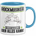 Rockmusiker Tasse Geschenk für Rockmusiker Der Mann Der Alles Kann Geschenkidee zum Geburtstag Blau Trendation