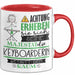 Keyboarderin Tasse Geschenk Lustiger Spruch Bitte Erheben Sie Sich Seine Majestät Die Keyboarderin Betritt Den Raum Rot Trendation
