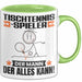Tischtennisspieler Tasse Geschenk für Tischtennisspieler Der Mann Der Alles Kann Geschenkidee zum Geburtstag Grün Trendation