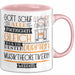 Musiktheoretikerin Geschenk Becher Tasse Gott Schuf Alle Menschen Gleich Nur Die Besten Durfeten Musiktheoretikerin Werden Geschenkidee Lustig Rosa Trendation