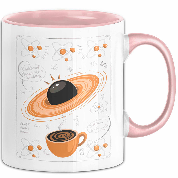 Physiker Tasse Geschenk Lustige Geschenkidee Spruch Für Weltraum Denker Rosa Trendation