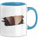 Brüste Tasse Geschenk Männer Geschenkidee 18+ Becher Blau Trendation