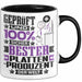 Plattenproduzent Geschenk Lustiger Spruch für Plattenproduzent Geschenkidee Bester Plattenproduzent Der Welt Schwarz Trendation