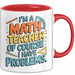 Mathematiklehrer Unterricht Tasse Geschenk Lustige Geschenkidee Spruch Ich Bin Mathelehrer Rot Trendation