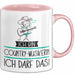 Geschenk für Country-Musikerin Tasse Lustige Geschenkidee Geburtstag Ich Bin Country-Musikerin Ich Darf Das Rosa Trendation