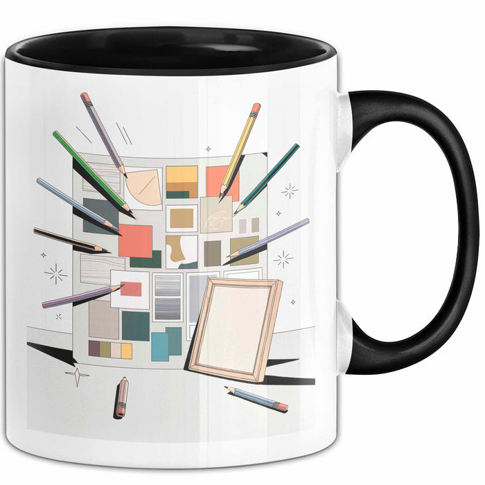 Art Direktor Tasse Geschenk Lustige Geschenkidee Spruch Für Visuelle Leiter Trendation