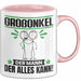 Großonkel Tasse Geschenk für Großonkel Der Mann Der Alles Kann Geschenkidee zum Geburtstag Rosa Trendation