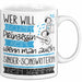 Singer-Songwriterin Tasse Geschenk Spruch Wer Will Schon Prinzessin Sein Wenn Man Auch Singer-Songwriterin Sein Kann Weiß Trendation