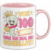 100. Geburtstag Tasse Geschenk Vor 100 Jahren War Ich Mal Die Schnellste Geschenkidee Frauen Mutter Oma Rosa Trendation