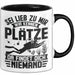 Taucher Tasse Geschenk Becher Sei Lieb Zu Mir Wir Kennen Plätze Da Findet Dich Niemand Trendation