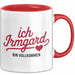 Irmgard Tasse Geschenk Ich Bin Vollkommen Irmgard Geschenkidee Geburtstag Rot Trendation