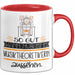 Musiktheoretikerin Geschenk Tasse So Gut Kann Nur Eine Musiktheoretikerin Aussehen Geschenkidee Geburtstag Weihnachten Lustig Rot Trendation
