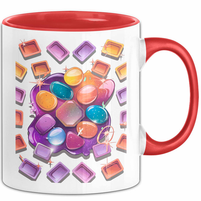Harz Künstler Tasse Geschenk Lustige Geschenkidee Spruch Für Kreative Macher Rot Trendation