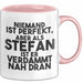 Stefan Tasse Niemand Ist Perfekt, Aber Als Stefan Ist Er Verdammt Nah Dran Rosa Trendation
