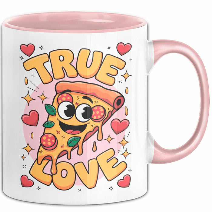 Pizza Liebhaber Tasse Geschenk Lustige Geschenkidee Spruch Für Käse Liebhaber Rosa Trendation