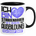 Straßenbauer Ausbildung Tasse Geschenk Ich Bin Straßenbauer In Der Ausbildung Ich Darf Das Geschenkidee Spruch Schwarz Trendation