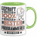 Programmierer Geschenk Lustiger Spruch für Programmierer Geschenkidee Bester Programmierer Der Welt Grün Trendation