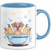 Tierpfleger Groomer Tasse Geschenk Lustige Geschenkidee Spruch Für Tierpflege Profis Blau Trendation