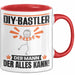 DIY-Bastler Tasse Geschenk für DIY-Bastler Der Mann Der Alles Kann Geschenkidee zum Geburtstag Rot Trendation