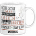 Bungee-Jumperin Geschenk Becher Tasse Gott Schuf Alle Menschen Gleich Nur Die Besten Durfeten Bungee-Jumperin Werden Geschenkidee Lustig Weiß Trendation