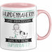 Hundennäherin Und Prinzessin Tasse Geschenk Für Eine Hundennäherin Geburtstag Was Ist Deine Superkraft Rosa Trendation