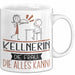 Kellnerin Geschenk Tasse Becher Die Frau Die Allen Kann Geschenkidee für eine Kellnerin Lustig Weiß Trendation