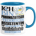 Pharmazeutisch-technische Assistentin Ausbildung Start Geschenk Tasse Ich Bin Pharmazeutisch-technische Assistentin In Der Ausbildung Ich Darf Das Kaffee-Becher Geschenkidee Blau Trendation