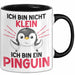Lustige Tasse Geschenk Pinguin Mit Sonnenbrille Cooles Design Schwarz Trendation