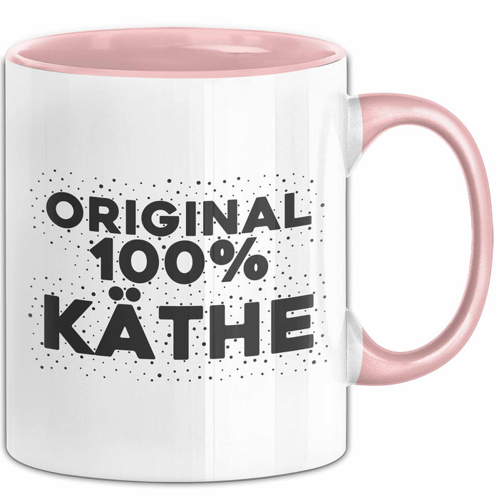 Kaethe Tasse Original 100% Kaethe Geschenk Rosa Trendation