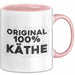 Kaethe Tasse Original 100% Kaethe Geschenk Rosa Trendation