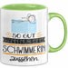 Schwimmerin Geschenk Tasse So Gut Kann Nur Eine Schwimmerin Aussehen Geschenkidee Geburtstag Weihnachten Lustig Grün Trendation