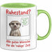 Rentner Pensionär Sarkasmus Tasse Geschenk Lustige Geschenkidee Spruch Ruhestand Grün Trendation