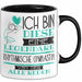 Rhythmische Gymnastin Tasse Geschenk Ich Bin Diese Eine Legendäre Rhythmische Gymnastin Von Der Alle Reden Geschenkidee Geburtstag Weihnachten Trendation