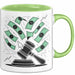 PPC Experte Tasse Geschenk Lustige Geschenkidee Spruch Für Bezahlten Traffic Profis Grün Trendation