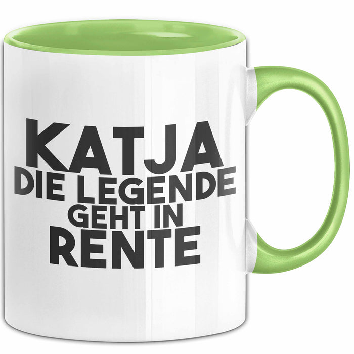 Katja Tasse Katja – Die Legende Geht In Rente Geschenk