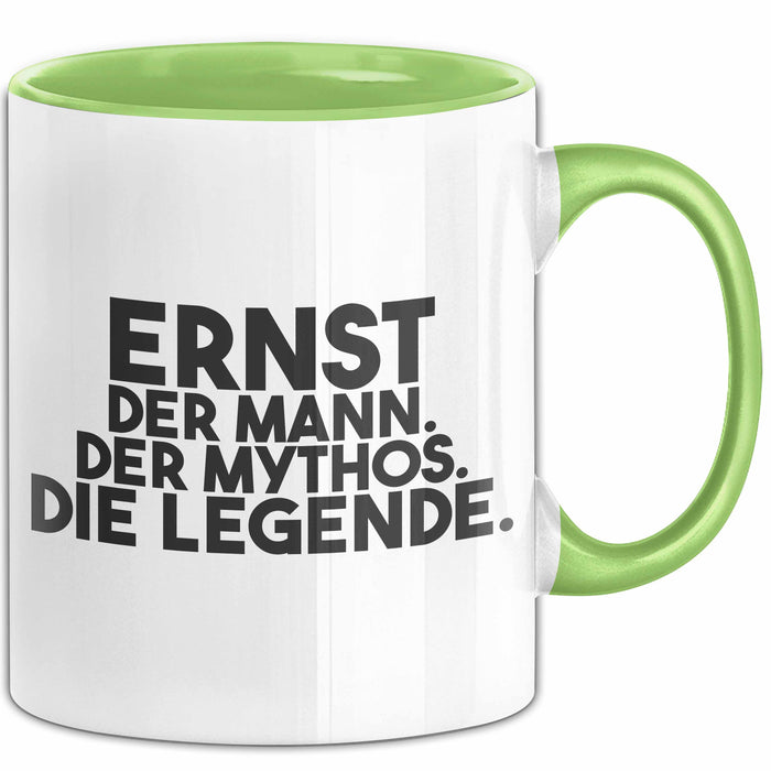 Ernst Tasse Ernst – Der Mann. Der Mythos. Die Legende. Geschenk