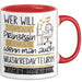 Musikredakteurin Tasse Geschenk Spruch Wer Will Schon Prinzessin Sein Wenn Man Auch Musikredakteurin Sein Kann Rot Trendation