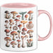 Pilzliebhaber Tasse Geschenkidee Pilz Fan Geschenkidee Lustig Rosa Trendation