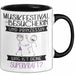 Musikfestival-Besucherin Und Prinzessin Tasse Geschenk Für Eine Musikfestival-Besucherin Geburtstag Was Ist Deine Superkraft Trendation