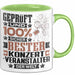 Konzertveranstalter Geschenk Lustiger Spruch für Konzertveranstalter Geschenkidee Bester Konzertveranstalter Der Welt Grün Trendation