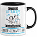 Singer-Songwriterin Tasse Geschenk Becher Stark Attraktiv Furchtlos Singer-Songwriterin Lustige Geschenkidee Trendation