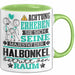 Halbonkel Geschenk Tasse Lustiger Spruch Erheben Sie Sich Der Halbonkel Betritt den Raum Grün Trendation