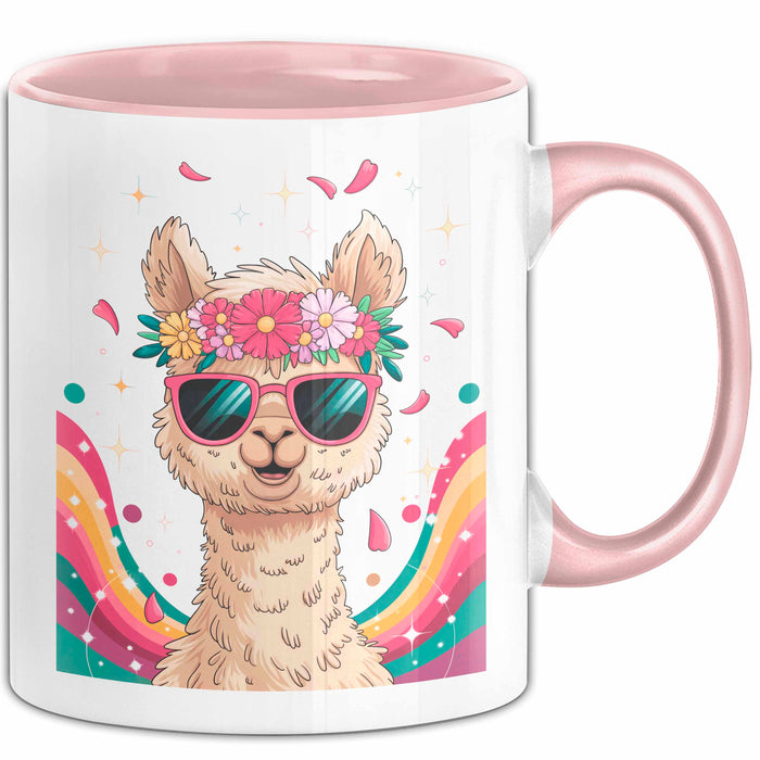 Alpaka Fan Tasse Geschenk Lustige Geschenkidee Spruch Für Alpaka Liebhaber Rosa Trendation
