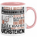 Programmierer Geschenk Tasse Geschenkidee für Programmierer Geburtstag Lustiger Spruch Ich Bin Programmierer Ich Kann Es Dir Erklären Aber Nicht Für Dich Verstehen Rosa Trendation