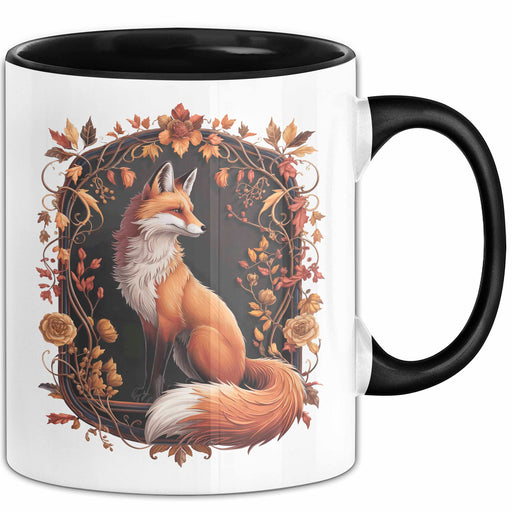 Fuchs Tierliebhaber Tasse Geschenk Lustige Geschenkidee Spruch Trendation