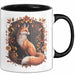 Fuchs Tierliebhaber Tasse Geschenk Lustige Geschenkidee Spruch Trendation