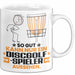 Discgolf-Spieler Geschenk Tasse So Gut Kann Nur Ein Discgolf-Spieler Aussehen Geschenkidee Kaffee-Becher Weiß Trendation