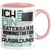 Datenbankadministrator Ausbildung Tasse Geschenk Ich Bin Datenbankadministrator In Der Ausbildung Ich Darf Das Geschenkidee Spruch Rosa Trendation